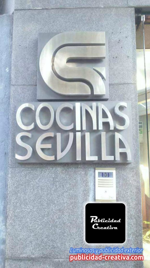 Anuncios de aluminio para fachadas Publicidad Creativa